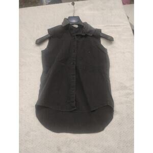 Vintage Hunters Glen Women's Small Distressed Grunge Gothic Y2k Skater Vest 90s